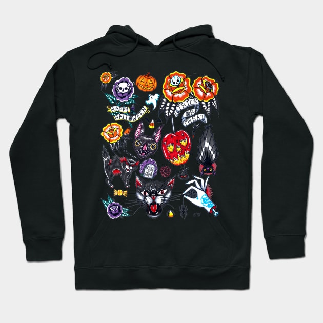 Halloween Flash Hoodie by Brieana